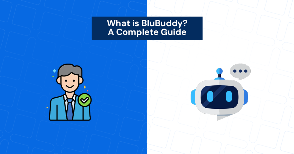 AI chat bot overview showing how BluBuddy engages with users in real time